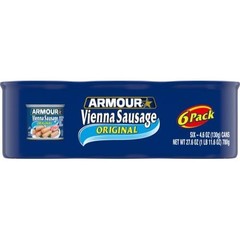 Armour Star Vienna Sausage Original Flavor 4.6 oz Cans Pack of 6