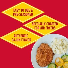 Cajun Air Fry Seasoning – Chicken, Fish & Pork – 6 Pack