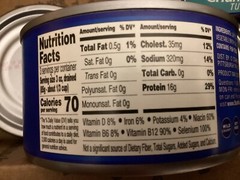 Eight (8) 12oz. cans of StarKist Chunk Light Tuna in Water Wild Caught