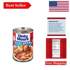 Hearty Beef Stew (12 Pack, 15 oz) – Fully Cooked & Gluten-Free