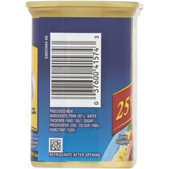 Spam Ham Classic Less Sodium 340g