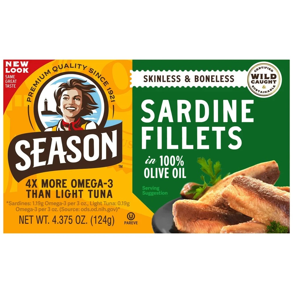 Fillets In Olive Oil Wild Skinless Boneless 4.375 oz 6-Count, Free Shipping