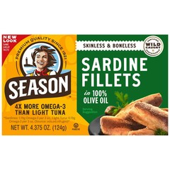 Fillets In Olive Oil Wild Skinless Boneless 4.375 oz 6-Count, Free Shipping