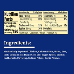 Libby’s Vienna Sausage in Chicken Broth, Canned Cooked Sausage, 4.6 OZ, 24Pack