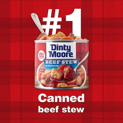 DINTY MOORE Beef Stew, Shelf-Stable, Steel Can 38 oz