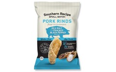 Small Batch Pork Rinds | Sea Salt & Cracked Black Pepper Chicharrones | Keto …