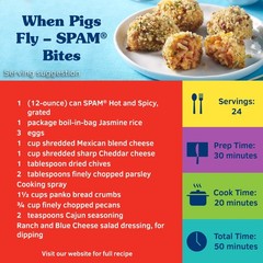 Spam Hot & Spicy, 7 grams of Protein, 12 Ounce Can