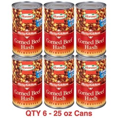 6 Pack Hormel Mary Kitchen Corned Beef Hash Home Style Fully Cooked 25 oz Cans
