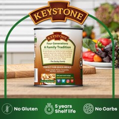 Pork and Sea Salt Fully Cooked Chunk Style Gluten Free 28 oz Can