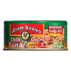 Ayam Brand Fire Hot Chilli Tuna 160g Level 5 Spicy Canned Tuna HALAL Malaysia