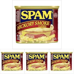 Shelf-Stable Hickory Smoke Pork, 12 Ounce Cans – Pack of 4 for Easy Meals