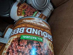 Keystone Meat 14.5oz Dented Cans Ground Beef 14.5oz Dented Cans – 4 Pack