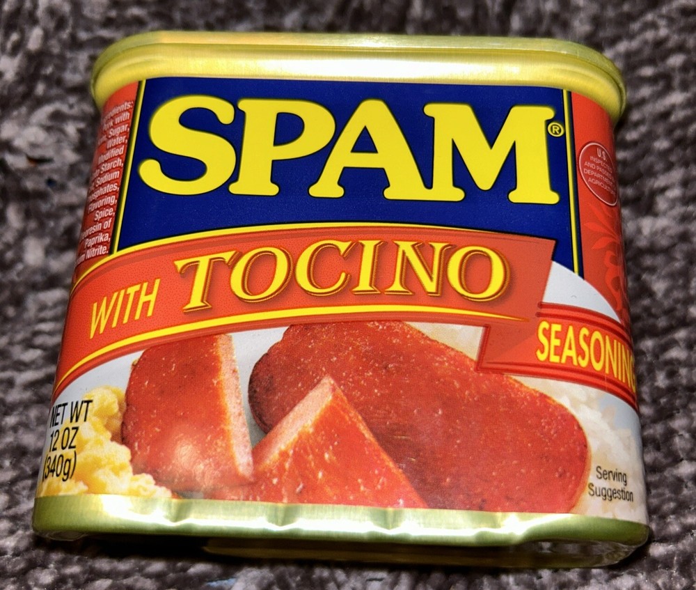 Spam Tocino Rare Filipino Flavor Best By May 2025 12oz Can