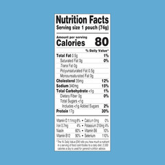 Tuna Creations Lemon Pepper, 2.6 Oz Pouch (24 Pack) Ready to Eat Wild Caught Tun