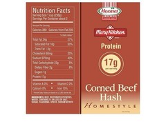 HORMEL MARY KITCHEN Corned Beef Hash, 25 oz Steel Can.