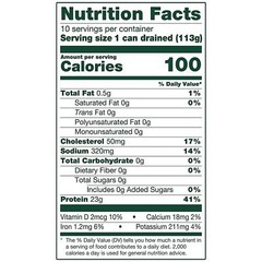 Chicken of the Sea Chunk Light Tuna in Water 5 oz. Can Pack of 10 NEW