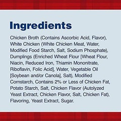 Delicious Chicken & Dumplings Canned Meal – 8 Cans | Easy Prep, No Preservatives