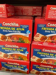 8 Pack Conchita Foods Tuna Fish Dip, Zesty Flavor, Size 4 oz Each, Shelf-Stable