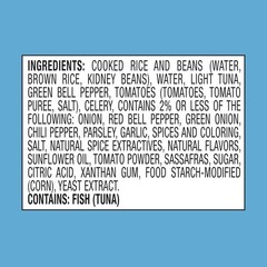 Nutritious 4.5oz Jambalaya Bowls – Tuna, Rice & Beans, Pack of 12, Omega-3 Rich