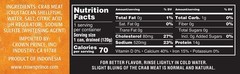 Fancy Pink Crab Meat, 6-Ounce Cans (Pack of 12)
