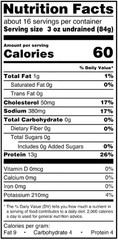 Great Value Chunk Chicken Breast 12.5 oz Can 4 Pack Fully Cooked Ready to Eat
