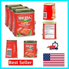 Halal Corned Beef 12oz – Ready-to-Eat, Pack of 3 – Gluten-Free Delight