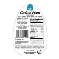 Bristol Smoke Flavor Cooked Ham 16 oz ( Pack of 24 ) ~Exp 3/07/2029