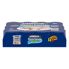 Original Vienna Sausage, Original, 12g Protein Per Serving, 4.6 oz (Pack of 12)