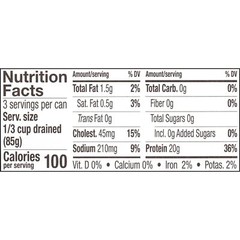 Chunk White Albacore Tuna in Water 12 oz Can Pack of 12 – Wild Caught Tuna – …