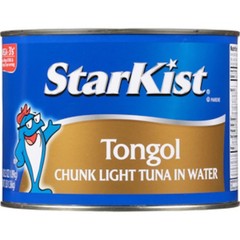 Starkist Chunk Light Tongol Tuna In Water, 66.5 Ounces, 6 Per Case