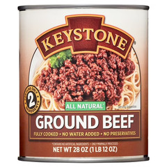 Keystone All Natural Ground Beef, 28 oz Can (3 pack)