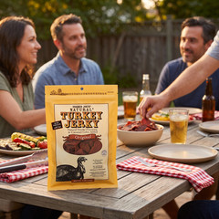 2 Pack Trader Joe’s Natural Turkey Jerky Original 4oz