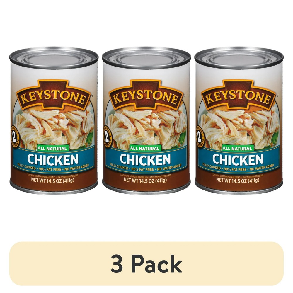 Keystone All Natural Chicken, 14.5 oz Can (3 pack)