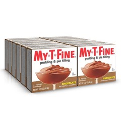 My T Fine Chocolate Pudding, 3.125 oz, Pack of 12
