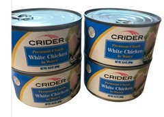 Cider Canned White Chicken 12.5oz 4 cans