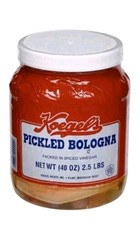 Koegel’s pickled bologna 40 Oz Jar Gluten Free Low Carb Keto Friendly MI Made