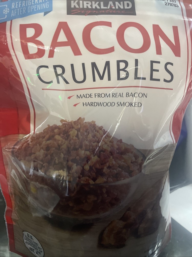 Kirkland Signature Bacon Crumbles 20oz Bag, Pack of 2