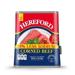 Low Sodium Corned Beef 12 oz Can 3 Pack