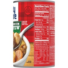 Family-Size Beef Stew 12-Pack, 25% Less Sodium—Wholesome Dinner in 15 oz Cans