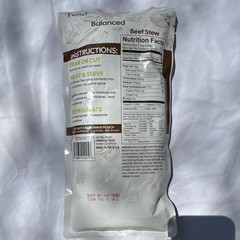 Food Life Balanced Beef Stew Ready to Eat 24 oz (680g) Main Meal Pantry USA