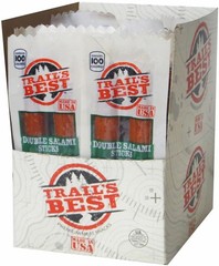 Trail’S Best Double Salami Stick (Pack of 20) 1 Ounce