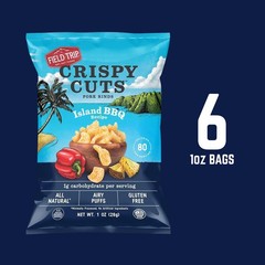 Gluten Free Pork Rinds, Paleo and Keto Friendly Airy Puffs, Crunchy High Prot…