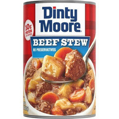 DINTY MOORE Beef Stew, Shelf Stable, 15 Oz Steel Can (Pack of 3) 10 g of Protein