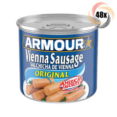 48x Cans Armour Star Original Flavor Vienna Sausages | 4.6oz | Fast Shipping!