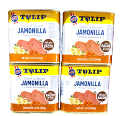 Tulip Pork Bacon 4 Luncheon Meat Cooked Breakfast Sandwich Spread Denmark SnackA