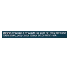 Snow’s Ocean Chopped Clams 51oz Can for Pasta Seafood Recipes Gluten Free