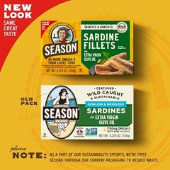 Wild Caught Sardines in Extra Virgin Olive Oil – Healthy Snacks, 22g Protein