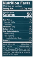Snow’s Ocean Chopped Clams Canned, 51 oz Can – 7g Protein per Serving – Gluten F