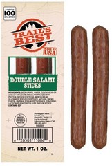 Trail’S Best Double Salami Stick (Pack of 20) 1 Ounce