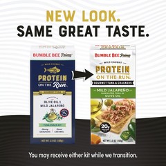 Bumble Bee Prime Protein on the Run Tuna Snack Kit Marinated in Olive Oil